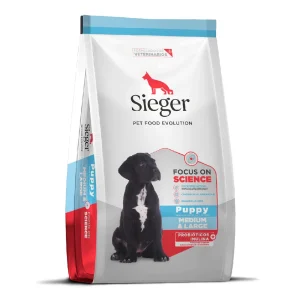 Sieger Perro cachorro mediano y grande