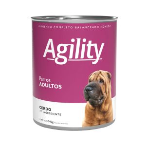 Agility Dog Adulto Cerdo Húmedo