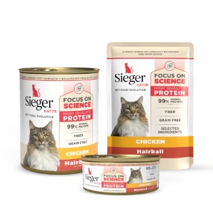 Sieger Katze Adult Hairball Húmedo