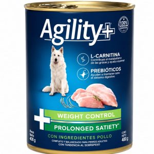 Agility + Dog Weight Control Húmedo