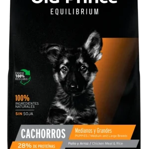 Old Prince Equilibrium medium y large perro cachorro raza mediana y grande