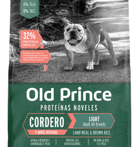 Old Prince Novel cordero y arroz perro adulto light