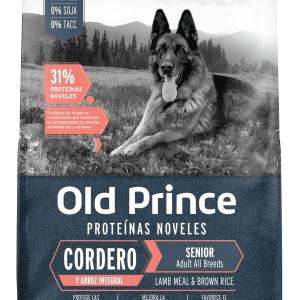 Old Prince Novel cordero y arroz perro adulto senior