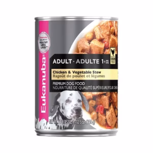Eukanuba adulto alimento húmedo pollo y vegetales para perro adulto
